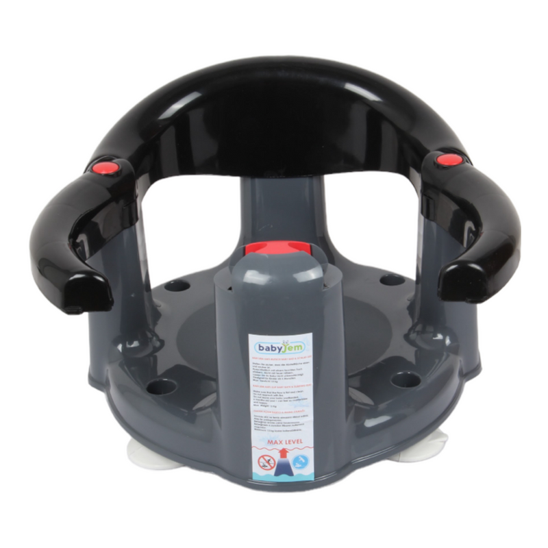 Baby Bath Seat. Baby Seat Support. (Black)