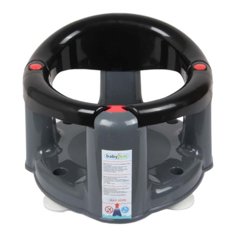 Baby Bath Seat. Baby Seat Support. (Black)