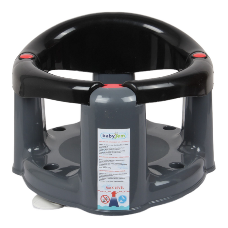 Baby Bath Seat. Baby Seat Support. (Black)