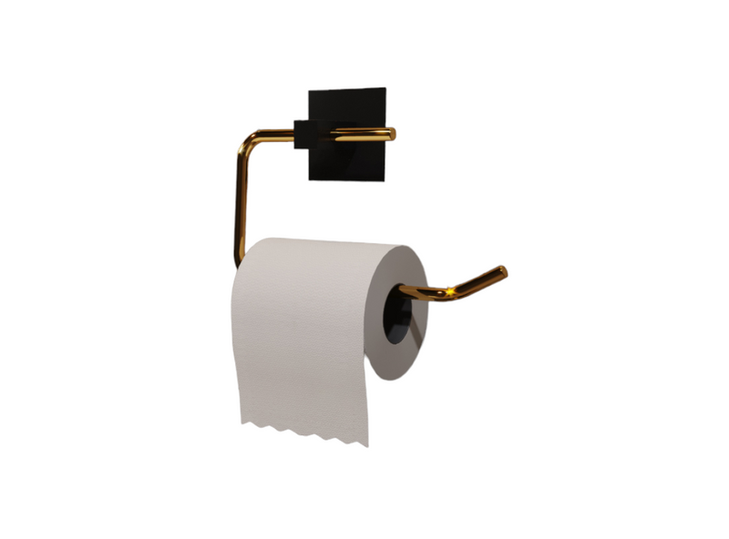 Toilet Roll Holder. Self Adhesive Stainless Steel Wall Mounted Toilet Paper Holder.