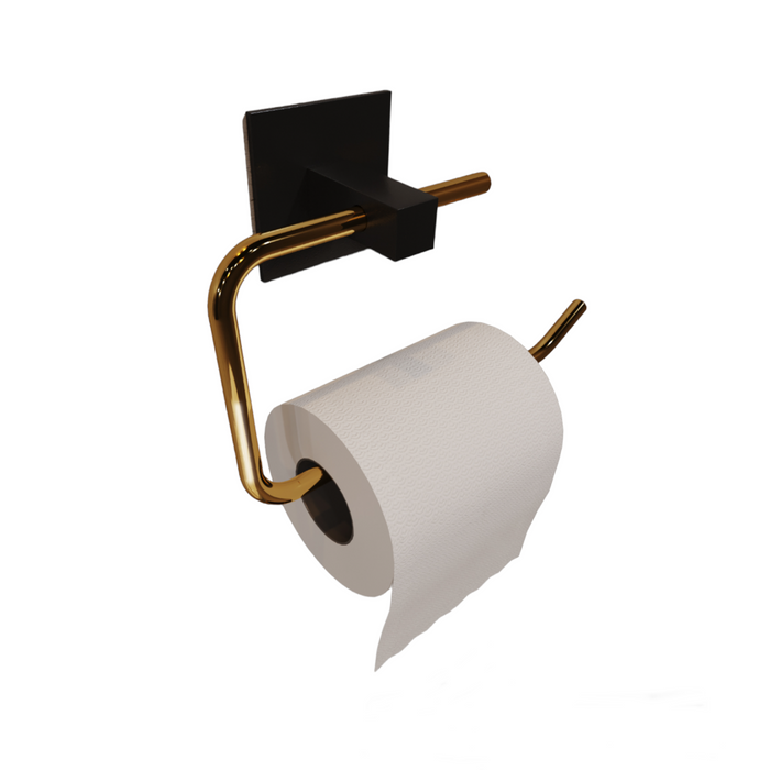 Toilet Roll Holder. Self Adhesive Stainless Steel Wall Mounted Toilet Paper Holder.