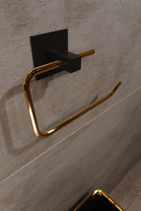 Toilet Roll Holder. Self Adhesive Stainless Steel Wall Mounted Toilet Paper Holder.