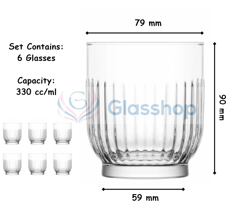 Versatile Tumbler Drinking Glasses Set - Perfect for Any Beverage!