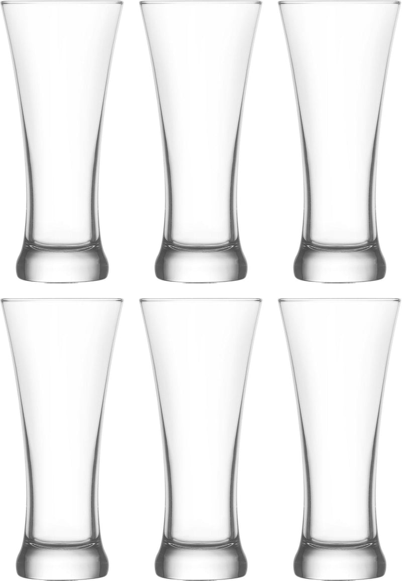 Elevate Your Beer Experience with Our 6-Piece Pilsner Beer Glasses Set