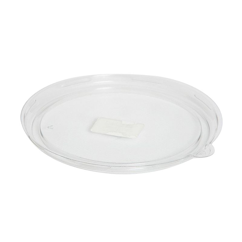 PET Flat Lid For 16 oz. Round Bowl. (Box of 500)