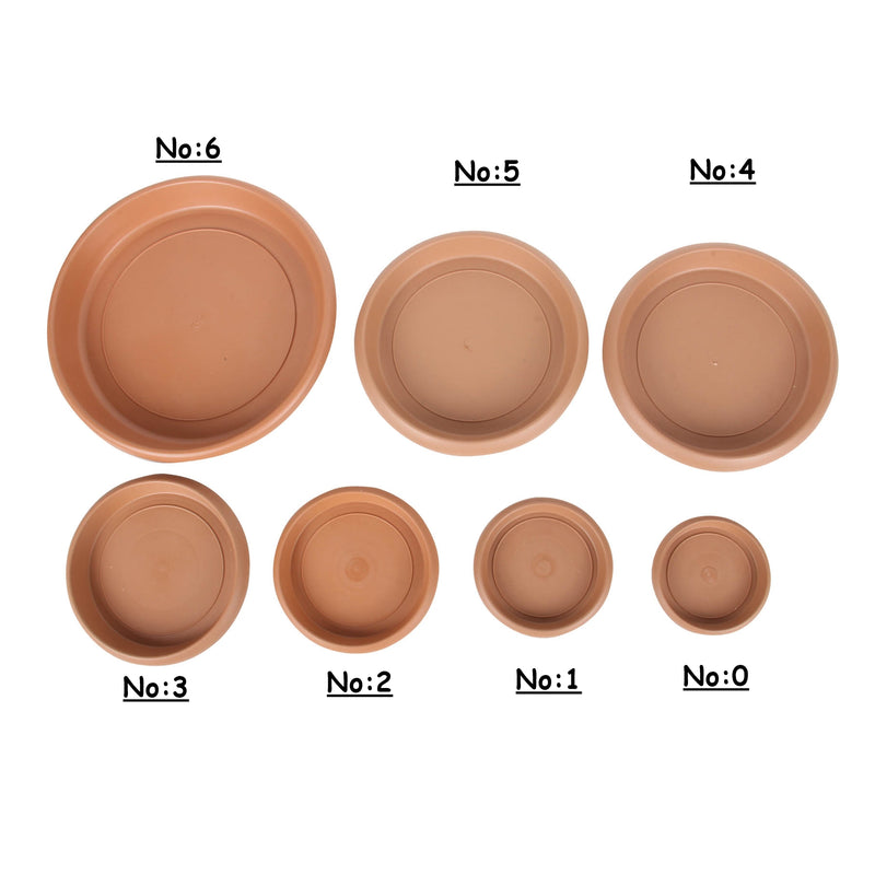 Strong Plastic Round Flower Plant Pot Saucer