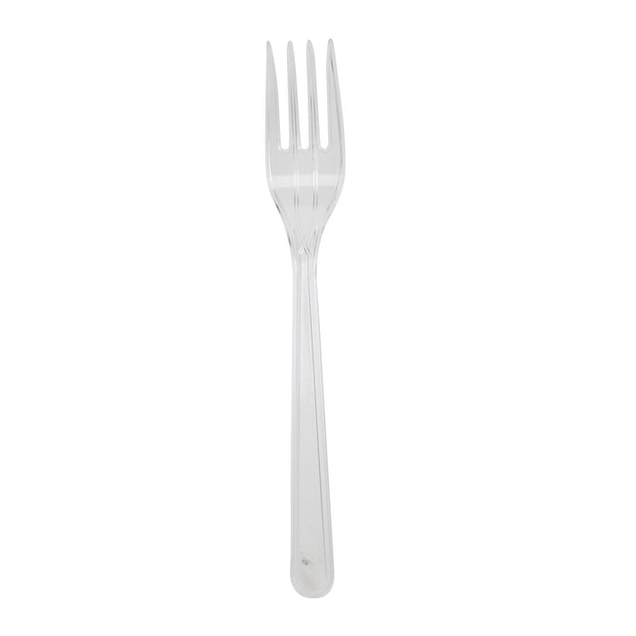 Disposable Clear Fork - 50pcs