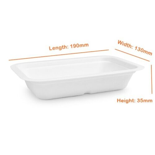 Vegware V3-GB12 12oz/360 ml Gourmet Base Tray (Fits Lid 3) (Box of 600 Tray)
