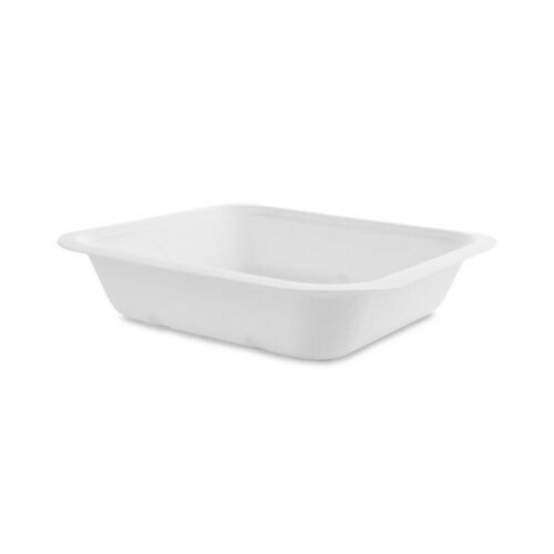 Vegware 22oz/650 ml Gourmet Base Tray & PLA Gourmet Clear Lid (V4-GB22 & V4-GLC) (Box of 600 Tray & 600 Lids)