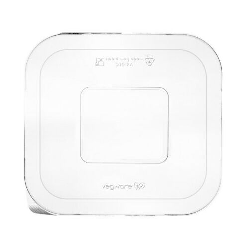 Vegware 22oz/650 ml Gourmet Base Tray & PLA Gourmet Clear Lid (V4-GB22 & V4-GLC) (Box of 600 Tray & 600 Lids)