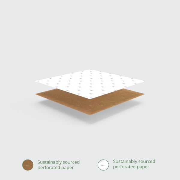 Vegware Therma Hot Panini Grill Toast Paper Pouch Bags ( 9" ) ( Box of 500)