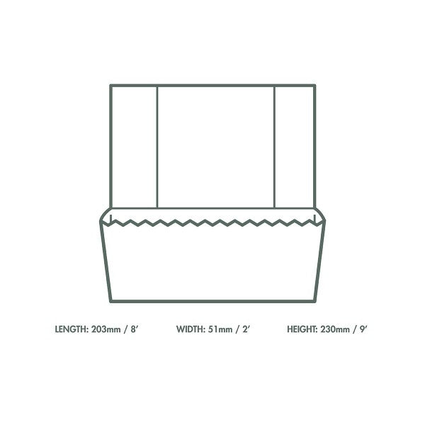 Vegware Therma Hot Panini Grill Toast Paper Pouch Bags ( 9" ) ( Box of 500)