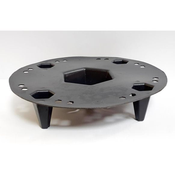 Black Indoor Plant Pot with Watering Feature. Self-Watering Pot.