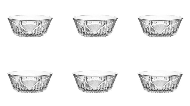 Dessert Bowl Set. Sundae Ice Cream Cocktail Bowl. (320 ml) (Set of 6)
