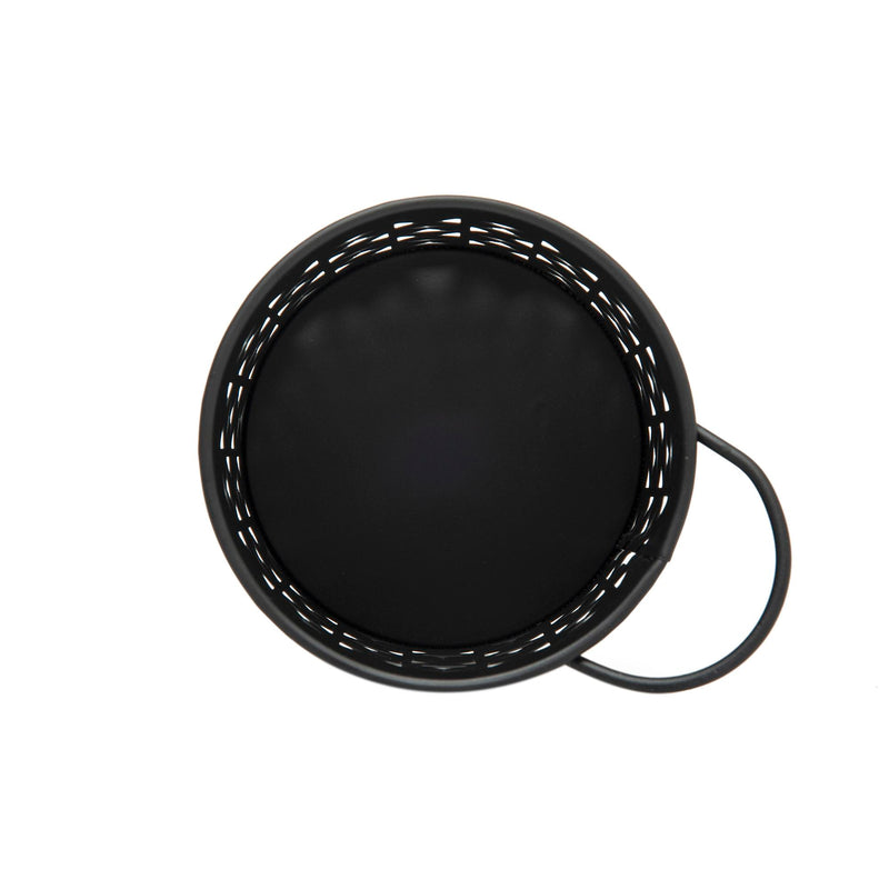 Kitchen Utensil Holder. Cutlery Holder Stand. Metal Organiser with Handle.