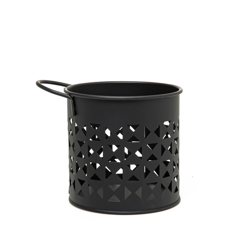 Kitchen Utensil Holder. Cutlery Holder Stand. Metal Organiser with Handle.