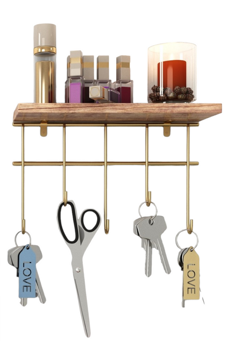 Key Hook for Wall. 5 Hooks Key Rack. Decorative Hanger Hook. — All In One  London