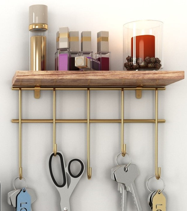 Key Hook for Wall. 5 Hooks Key Rack. Decorative Hanger Hook. — All In One  London