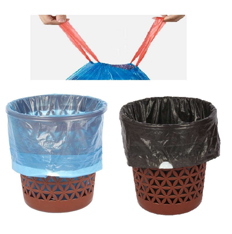 Drawstring Trash Bags Bin Liner. (43 x 50 cm) (Rim 85 cm) 25L