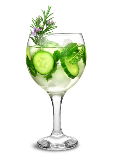 Gin Tonic Cocktail Glasses. Large Copa Gin Balloon. (645 ml) (Pack of 6)