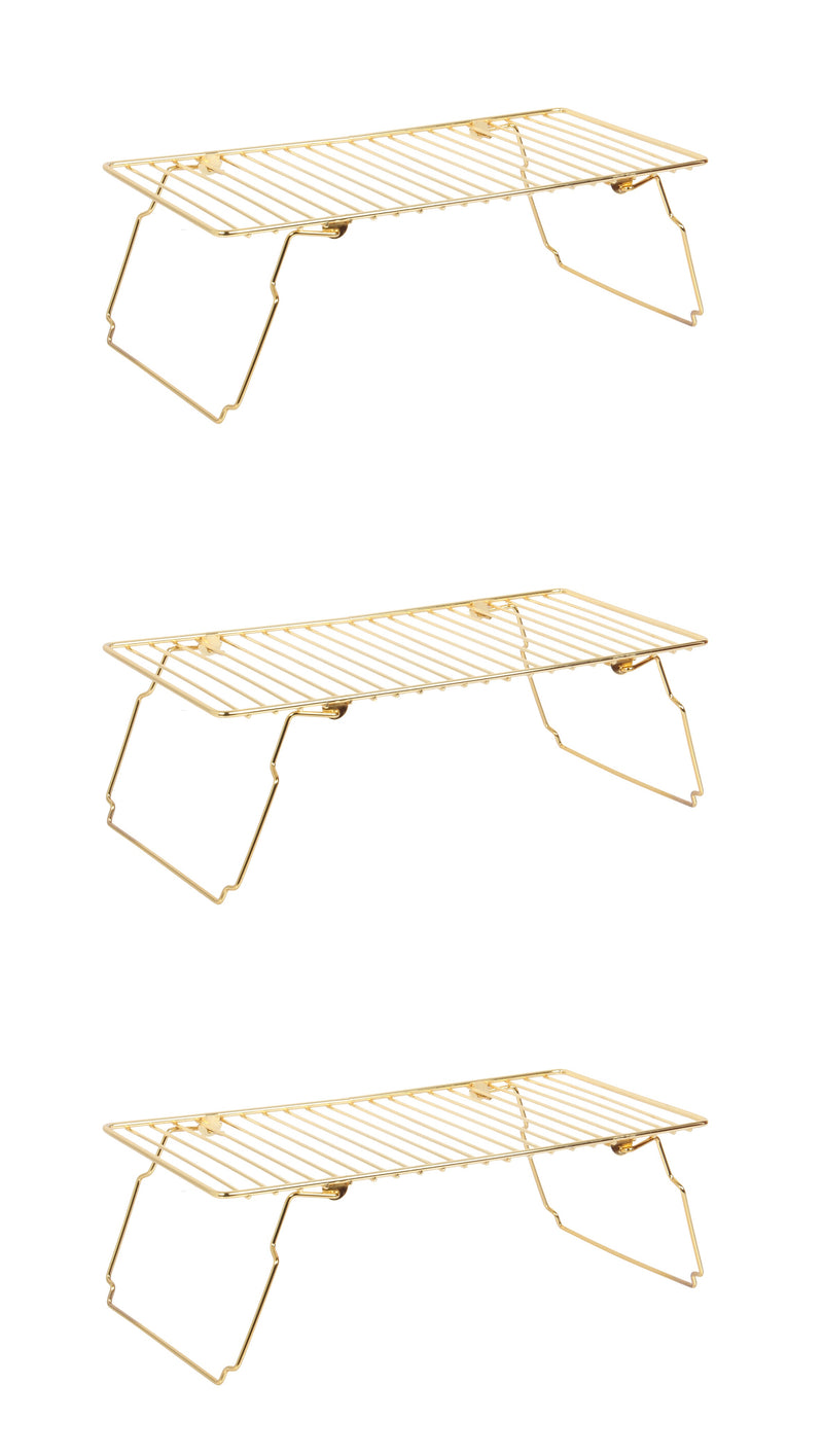 Cupboard Organiser. (Set of 3) Kitchen Bathroom Wardrobe Organiser.