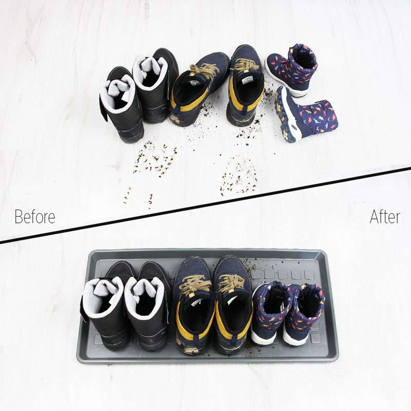 Shoe Tray. Shoe Drip Mat Tray. (35x71 cm) Plastic Multipurpose Tray.