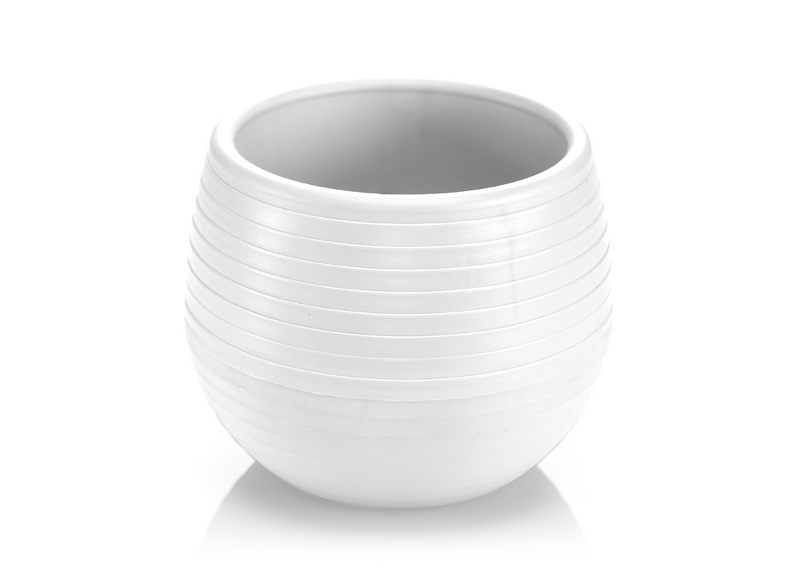 Small Flower Pot. Decorative Indoor Cactus Pot. (Pack of 3) (0.13L / 0.51L / 1.3L)