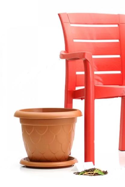 25 Litre Plant Pot. Large Plant Pot and Saucer. Flower Planter Plant Pot UK.