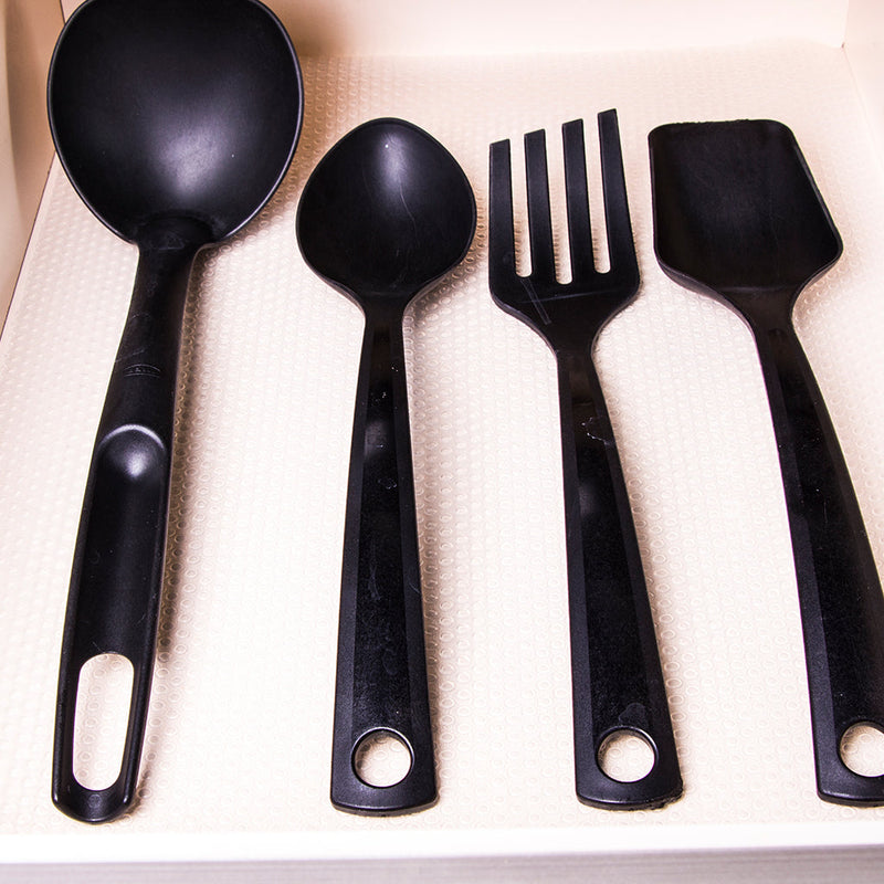 Drawer Liner. Transparent (30x200 cm) Drawer Cupboard Mat. Non-Slip Mat.