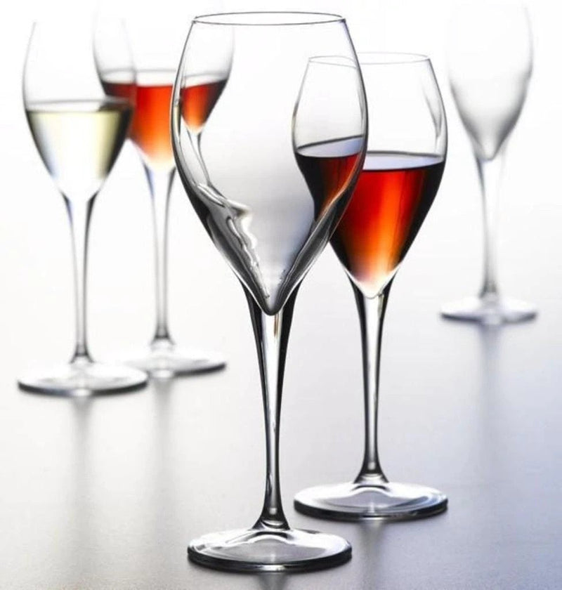 Red Wine Glasses. Large Wine Glass Set. Wine Goblet. (Pack of 6) (445 cc/ml)