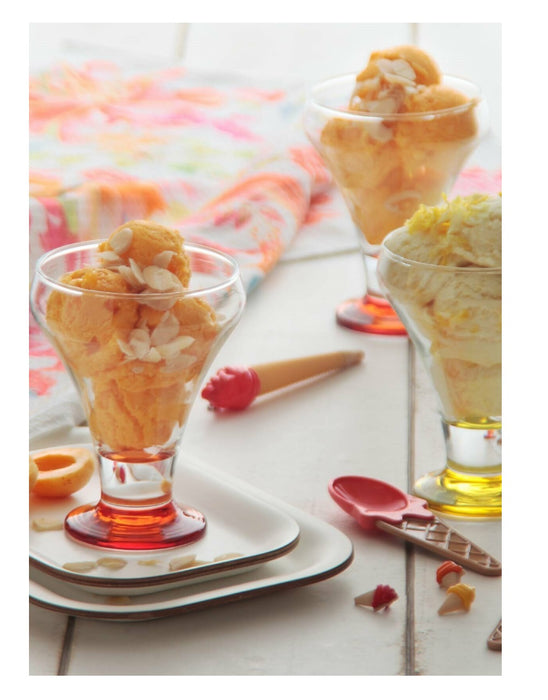 Ice Cream Sundae Dessert Glass Bowls. Pudding Fruit Appetiser Dish. (Pack of 6)