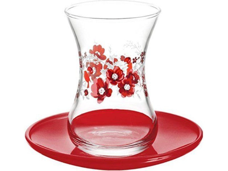 Turkish Tea Glass Set. Cay Bardagi.