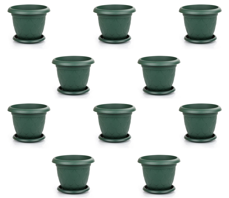 25 Litre Plant Pot. Large Plant Pot and Saucer. Flower Planter Plant Pot UK.