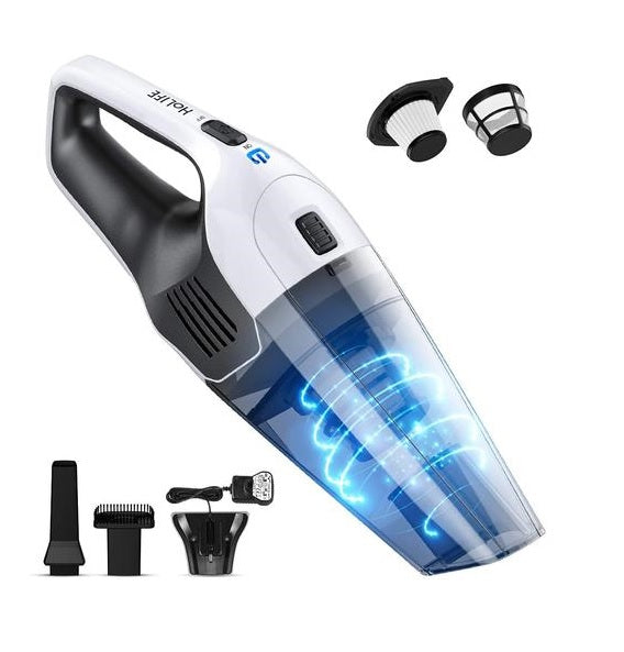HoLife Handheld Vacuum Cleaner Cordless with HEPA Filter.