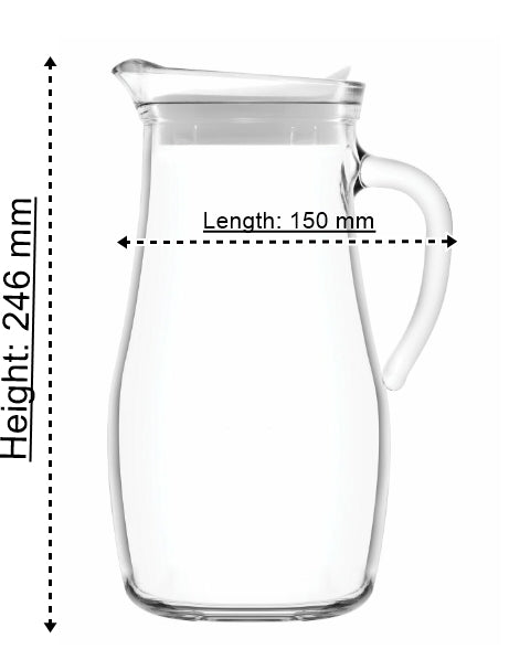 Glass Jug Pitcher