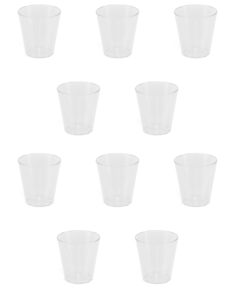 Clear Orchid Bowl Pot. Strong Plastic Transparent Flower Pot. (1.2 L)