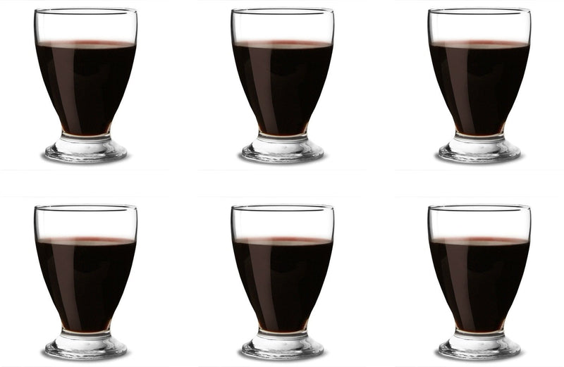 Everyday Drinking Glasses Set. Juice Water Whiskey Tumblers. (Set of 6) (285 ml)