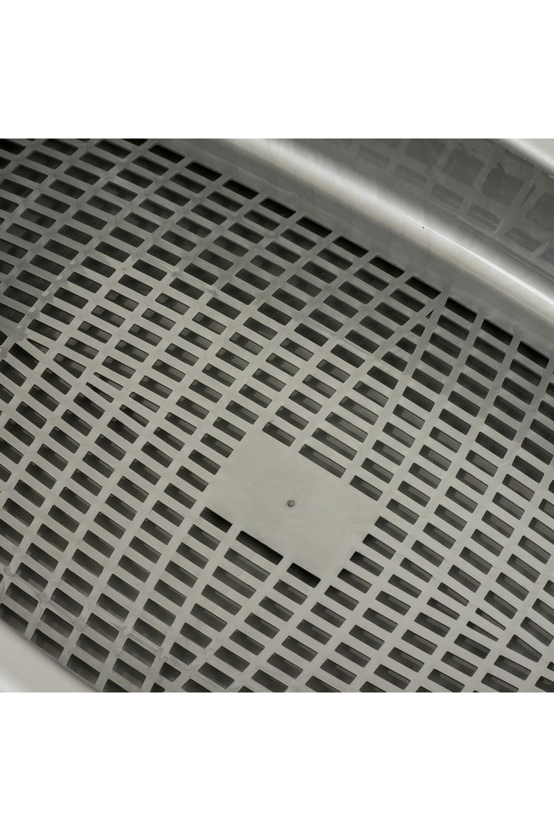 Cat Litter Tray with Sieve. Sifting Litter Box. (Beige & Brown)