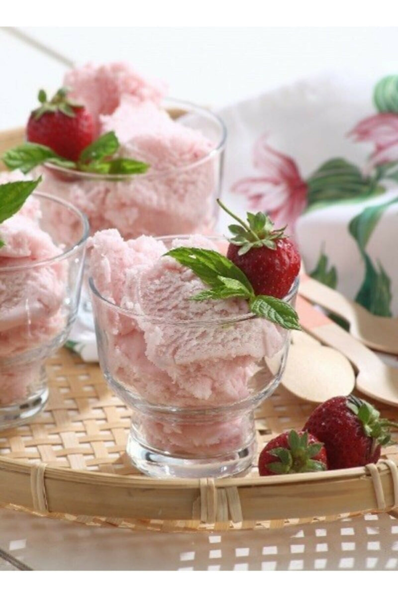 Small Dessert Bowls. Ice Cream Sundae Cups. Glass Bowls. (240 cc) (Set of 6)