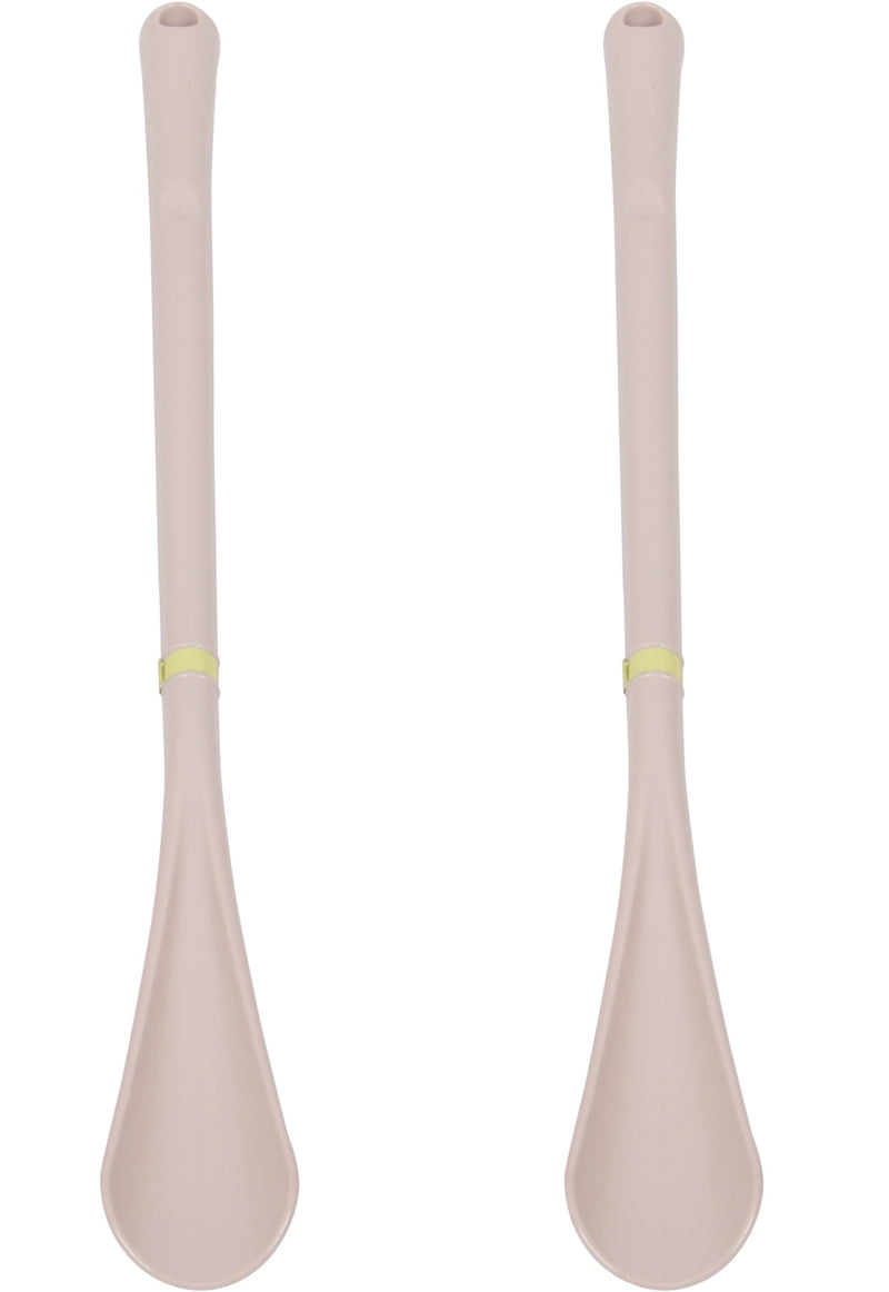 2x Extra Long Shoe Horn. Strong Plastic and Hanging Hole. (52 cm) (Pink)