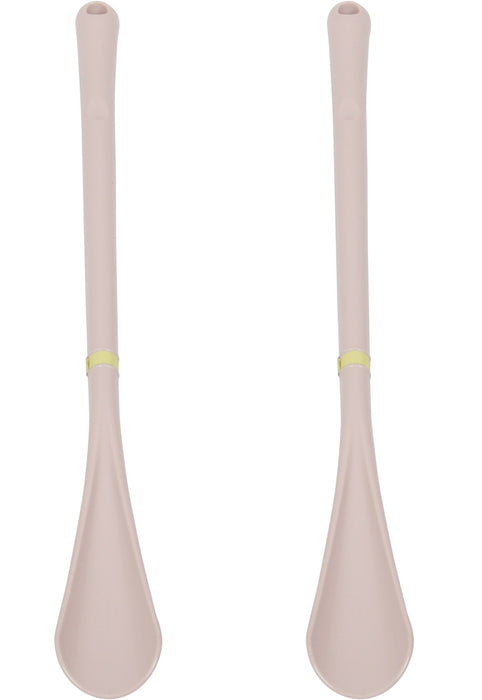 2x Extra Long Shoe Horn. Strong Plastic and Hanging Hole. (52 cm) (Pink)