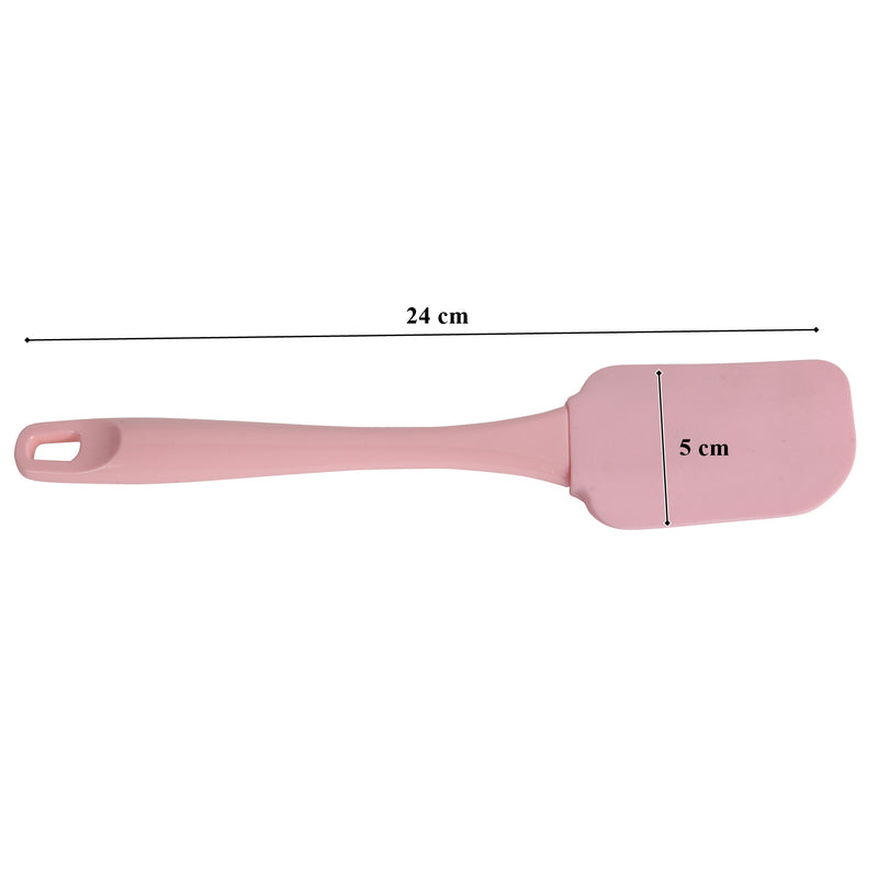 Silicone Cooking Baking Mixing Non-Stick Heat Resistant Spatula. (2 Pieces).