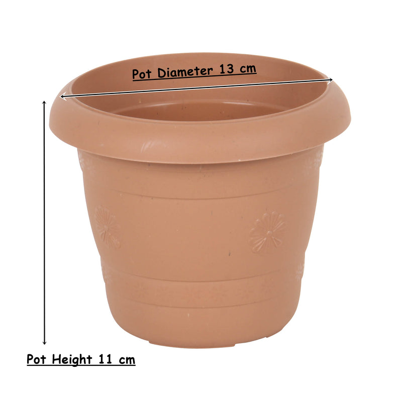 Strong Plastic Round Flower Plant Pot