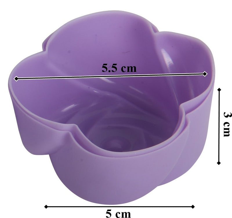 Silicone Reusable Muffin Cupcake Mould Cases. 18 Pcs. Rose, Pumpkin, Round Style.