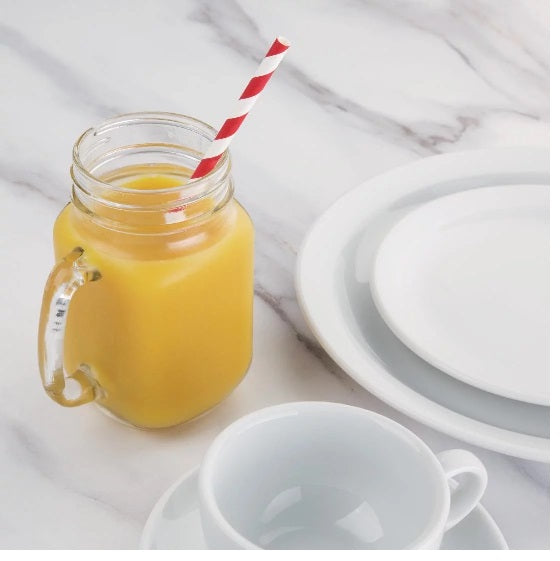 Paper Straw - Red Stripes