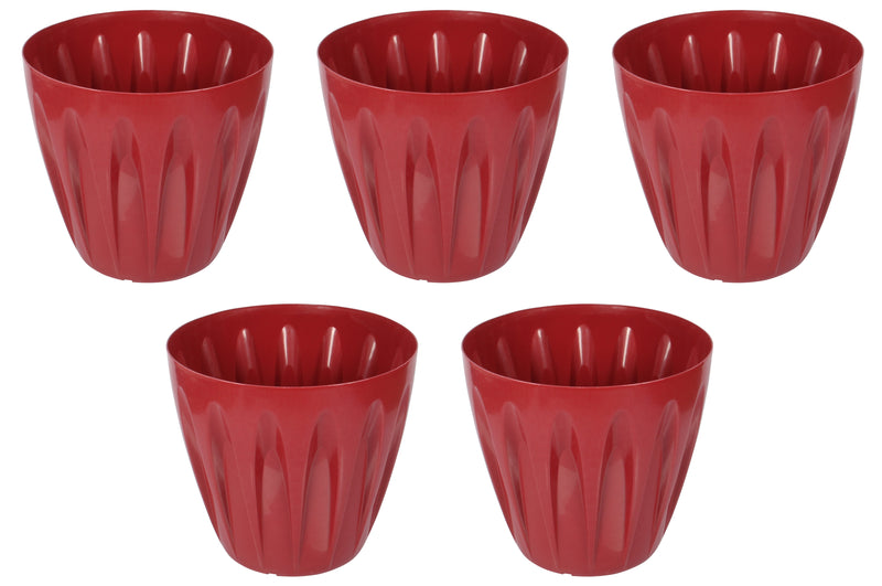 Large Daisy Round Flower Pot. Indoor / Outdoor Modern Flowerpot. (46 Litre)