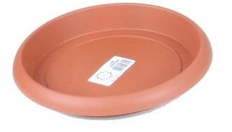 Strong Plastic Round Flower Plant Pot and Saucer