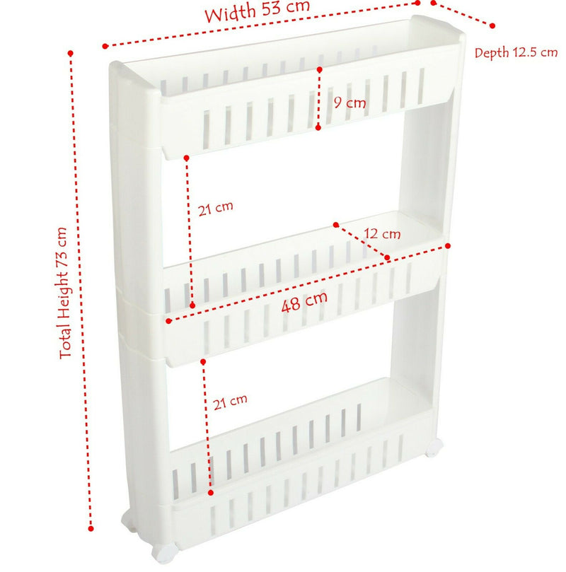 Slide Out Slim Storage Tower