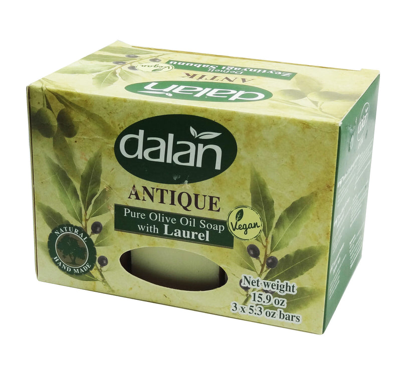 Olive Oil Soap. Natural Laurel Scent. 100% Pure & Handmade. (3x150g)