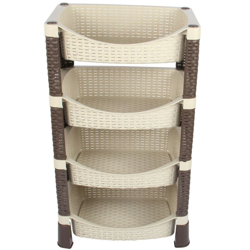 4 Tier Fruit Vegetable Storage Rack Stand.